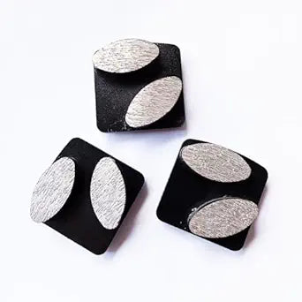 Diamond Grinding Disc Block for Concrete Floor Medium Bond 3 pcs Use in Grinder (60#)