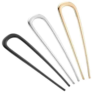 French Hair Pin 3PCS for Women Elegant French Twists, Buns, Updos