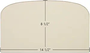 Dovre 500, 500G, 500MF Ceramic Glass Panel Γ 14 1/2" x 8 1/2"