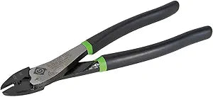 Greenlee KP1022D Terminal Crimping Tool with Dipped Grip