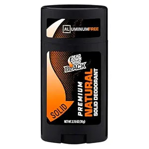 Dead Down Wind BLACK Premium Natural Deodorant Solid 2.75 oz