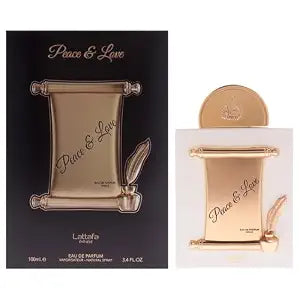 Lattafa Pride Peace & Love for Unisex Eau de Parfum Spray, 3.4 Ounce / 100 ml