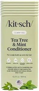 Kitsch Tea Tree & Mint Conditioner for Women & Men – Made in USA – 12.3 oz