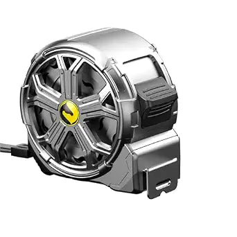 25ft Stainless Steel Tape Measure, Waterproof & Rustproof for Construction