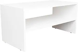 Tuhome Silpa Small Shoe Rack with Three Open Shelves and Compact Modern Design, Space-Saving Footwear Organizer for Entryways, Closets or Narrow Living Spaces, Functional Storage Solution for E