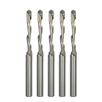 12 Pieces Drywall Cutting Tools 3/16 Inch Guide Point Cutting Bits,HSS65(M2) Materials Drill Bits, Cutting Drywall, Used for with Spiral Saw and Power Tools