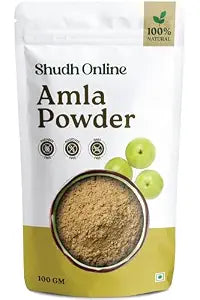 Homeda Amla Powder For Hair Growth 3.5oz - Indian Gooseberry, Alma Polvo
