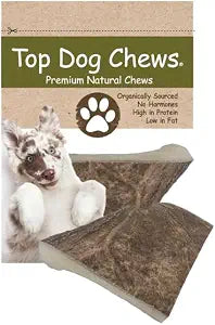 Top Dog Chews Moose Antler, Premium, Grade A, Moose Antler for Large, Medium or Small Dogs, Natural, Long Lasting Dog Chew for Aggressive Chewers, 1 Pack