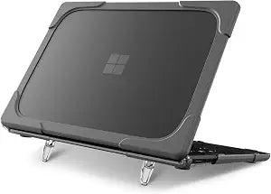 Batianda Durable Stand Case for Microsoft Surface Laptop 13.8 Inch, Grey