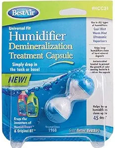 BestAir HCC31 Humidifier Demineralization Cleaner Capsule - Quantity 7