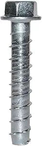 Simpson Strong Tie THD50600HR20 Titen HD 1/2" x 6" Heavy-Duty Screw Anchor (20 per box)