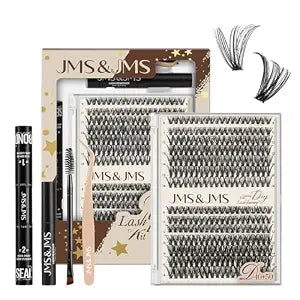 40D+50D DIY Lash Extension Kit Lash Clusters Kit 280Pcs