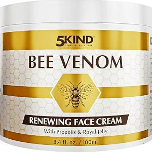 5Kind Bee Venom Renewing Face Cream with Propolis & Royal Jelly 3.4 fl oz
