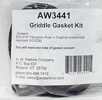 AW 3441 Griddle Mesh Replacement Gasket Vermont Castings 0003441 5/16" VCGGB