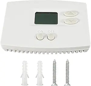 65 Manual Digital Whole-House Wall Mounted Humidifier Control Humidistat Compatible with 400 500 600 700 Evaporative Humidifiers 800 Steam Humidifier, 24VAC Low Voltage