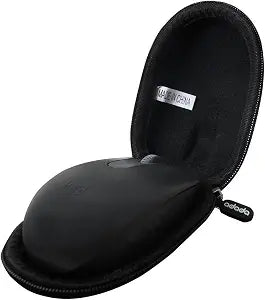 Adada Hard Travel Case for Logitech M196 Bluetooth Wireless Mouse (Black) (Only the Case)