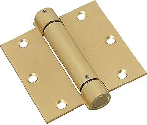National Hardware N184-556 2 Pack 3-1/2in. V520 Spring Hinge, Brass