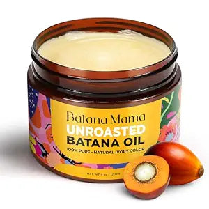 PREMIUM Cold-Pressed Batana Oil for Hair Growth, 100% Pure & Organic, No Burnt Smell, Hair Mask from Honduras, Fade Stretchmarks, All Natural