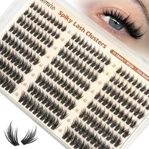 Spiky Lash Clusters 10-16mm Wispy Eyelash Clusters Manga Lash Extensions