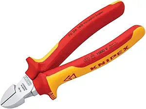 70 06 140 SB Diagonal Cutter 5, 51" Chrome Plated/VDE-Tested In Blister Packaging