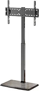 Afaloona Universal Floor TV Stand,TV Floor Mount Stand for 32-75 inch TV up to 110 lbs, Swivel and Height Adjustable Tall TV Stand for Bedroom,Office(TCP01-M-A02)