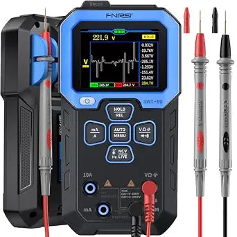 FNIRSI DMT-99 Digital Multimeter 9999 Counts TRMS, Rechargeable Volt Meter