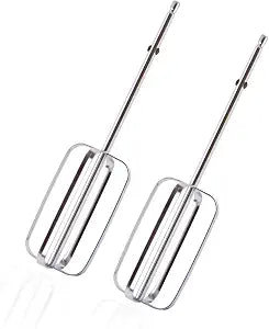 2 Pcs Hand Mixer Attachments Beaters, Hand Mixer Beaters Attachments Kitchen Stainless Steel Replacement Parts for Hamilton Beach 62682RZ 62692 62695V 64699 Mixer