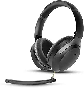 Avantalk Aria 3 - Multifunctional Bluetooth Headphones & Wireless Headset 2-in-1, Dual Connection (PC & Phone), Noise-Cancelling Mic, Clear Voice for Calls & Music, 55H Playtime, Comfortable Fit