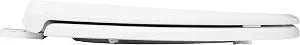 Swiss Madison Elongated Toilet Seat with Toddler Seat Built In, Family Toilet Seat in Glossy White
