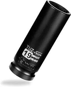 1/2 Inch Drive 19mm Deep Metric 6 Point CR-MO Impact Socket