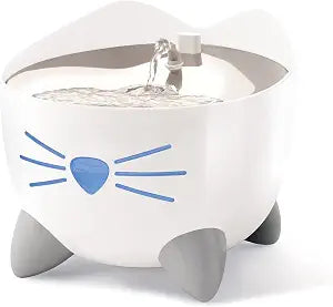 Catit PIXI Smart Water Fountain Automatic Cat Drinking Fountain with UV-C Clarifier Light and App Support,White