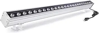JSN&PC LED Wall Washer 24W 39.4 Inches Lighting Bar IP65 Waterproof Outdoor Light for Advertising Boards, Billboard,Building Commercial Lighting (Warm White 3000-3500K)