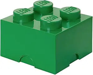 Lego Large Storage Brick 4 Green Box Furniture Unit New