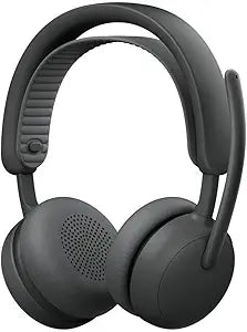 Logitech Zone Wireless 2 ES - Noise-Canceling Wireless Headset with Adaptive Hybrid ANC, Bluetooth, Graphite