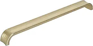 Amerock | Cabinet Pull | Golden Champagne | 10-1/16 inch (256 mm) Center to Center | Concentric | 1 Pack | Drawer Pull | Drawer Handle | Cabinet Hardware