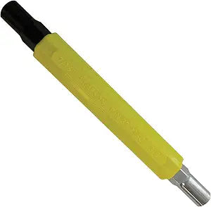 Jameson 32-216C 2-in-1 Can Wrench, 3/8 in. & 7/16 in. Insulated Hex Nut Socket, High-Visibility Handle for Tight Spaces
