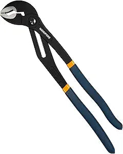 MANUFORE 16 Inch Water Pump Pliers Heavy Duty Tongue and Groove Pliers