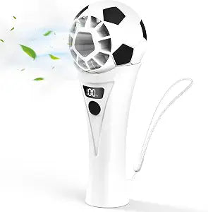SZO Small Personal Fan, Clip on Rechargeable Fan, Handheld Travel Fan