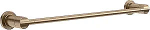 Delta Towel Rack | 24 or 18 Inch Champagne Bronze Adjustable Towel Bar for Bathroom, Kitchen | Nicoli Accessories