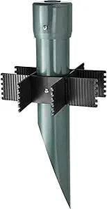 RAB Lighting MP19VG Mighty Post, 3" Diameter x 19" Height, Verde Green, Multicolor