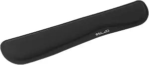 ELZO Keyboard Wrist Rest Pad Support with 65D High-Density Thicken Memory Foam Padding, Ergonomic Design Computer Rest Pad Desk Wrist Mat, Non-Slip Rubber Base Office Laptop