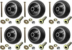 Parts 4 Outdoor Aftermarket 6pk Deck Wheels for Xmark 103-3168 103-4051 1-603299