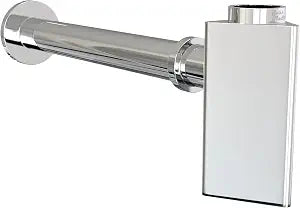Swiss Madison Well Made Forever SM-BT02C, Oval Bottle Trap Drain, Chrome