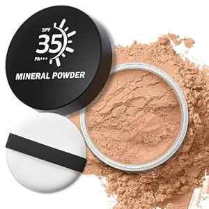 IONSGAKO Mineral Powder Foundation Loose Setting Makeup - 02 Medium Beige