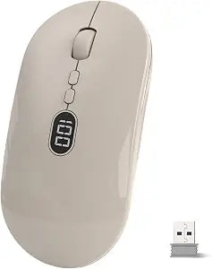MAGIC-REFINER X1 Wireless Computer Mouse with Battery Level Visible