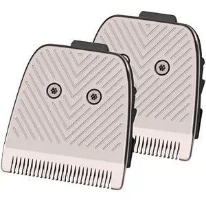 2 Pack Replacement Blade for Manscaped The Lawn Mower 5.0 Ultra Trimmer Blades, Groin Hair Trimmer Ceramic Blade Head Refill with Cartridge,Fit for Manscaped Lawn Mower 5.0 Ultra Replacement Blades