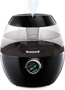 Honeywell HUL520B Mistmate Cool Mist Humidifier Black With Easy Fill Tank & Auto Shut-Off, For Small Room, Bedroom, Baby Room, Office