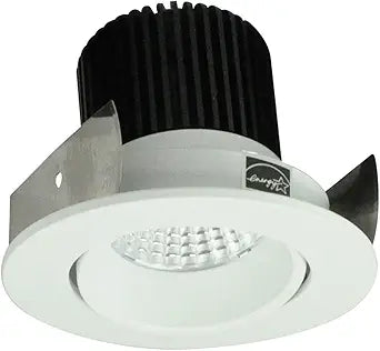 Nora Lighting NIOB-2RC30XMPW/10 Nora Lighting NIOB-2RC30X/10 Iolite 2" LED Adjustable Recessed Trim - 3000K - 1000 Lumens - Cone Reflector