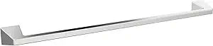 Amerock BH3600426 | Chrome Towel Bar | 24 inch (610 mm) Center-to-Center Towel Rack | Blackrock | Bathroom Towel Holder | Bathroom Hardware | Bath Accessories | Hand Towel Holder