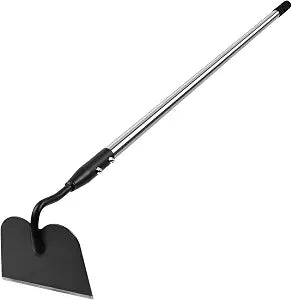 YEELOR Garden Hoe, Heavy-Duty Long Handle Weeding Hoe for Gardening